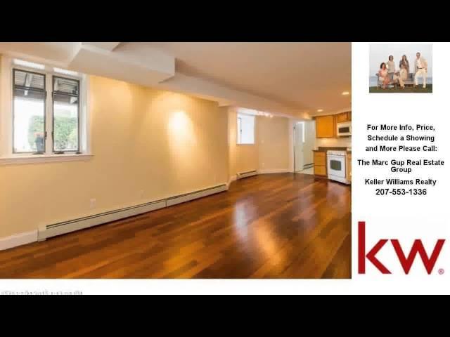 108 Eastern Promenade 1, Portland, ME Presented by The Marc Gup Real Estate Group.