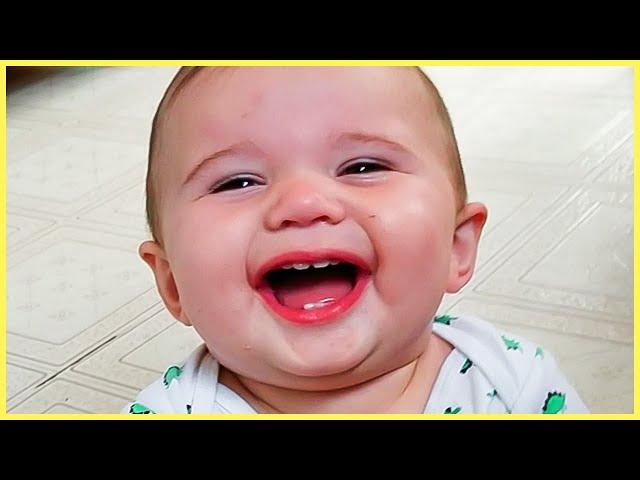 Cute And Funny Baby Laughing Hysterically || 5-Minute Fails