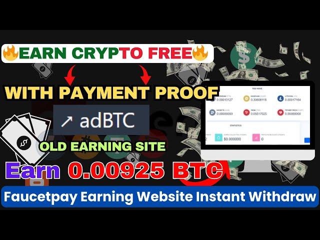 adbtc how to earn | adbtc payment proof | earn cryptocurrency free with payment proof