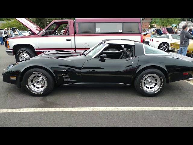 1980 BLACK CHEVROLET CORVETTE T-TOPS