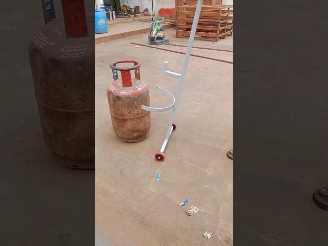 Gas cylinder Carry item and idea #ideas #items #metalfabrication #trolley