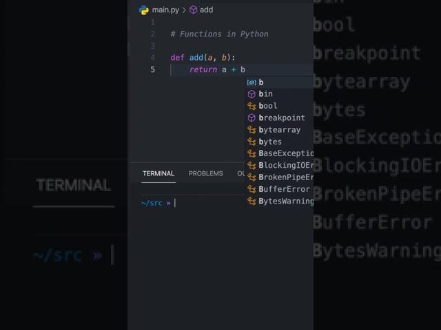 Python concepts in 1 minute: Functions