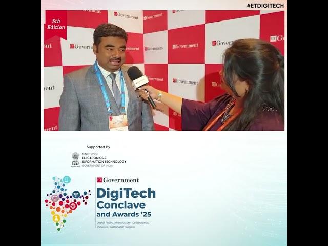 Amit Singh, ST Telemedia Global Data Centres, shares experience from the #ETDigiTech 2025!
