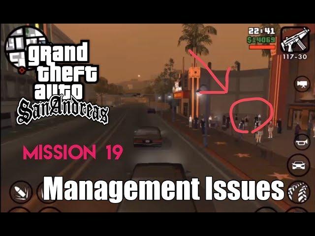 GTA San Andreas | Mission #19 | Management Issues | iOS, Android (Walkthrough) [HD]