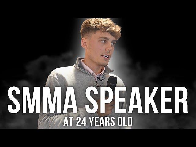 I Spoke On Stage At A Marketing Event At 24 Years Old