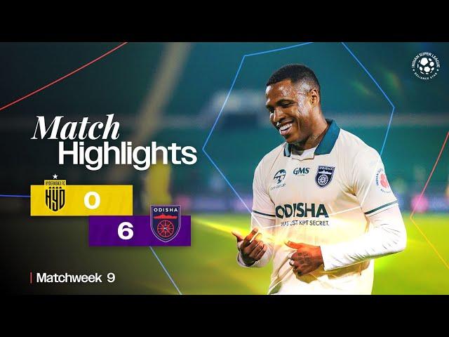 Match Highlights | Hyderabad FC 0-6 Odisha FC | MW 9 | ISL 2024-25