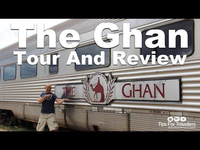 The Ghan Train. Luxury railway from Darwin to Adelaide Australia