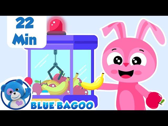 Apples and Bananas and more | Compilation on Blue Bagoo - English Kids Songs & Nursery Rhymes