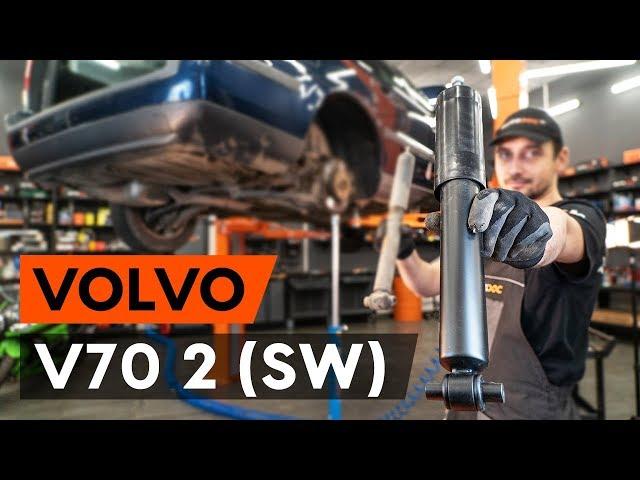 Как заменить амортизаторы задней подвески на VOLVO V70 2 (SW) [ВИДЕОУРОК AUTODOC]