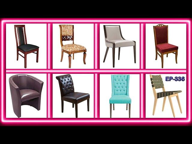 100+ design’s wood with cushion dining chairs | hotel & restaurant | EP.336 | sri maari furnitures