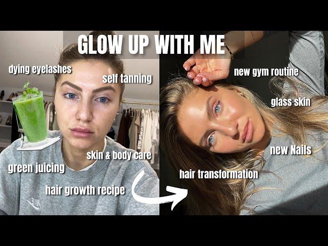 The ultimate glow up with me! How to look better physically and mentally!