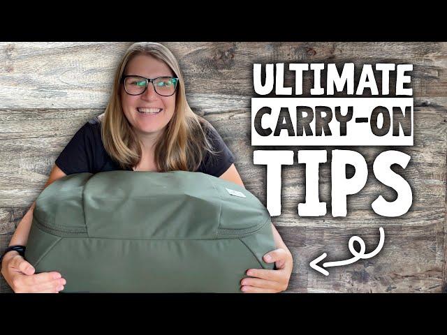 How to travel Carry-On only in 2024 - Beginner‘s Guide to Minimalist Packing