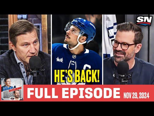 The Captain’s Return, Hellebuyck & the Jets | Real Kyper & Bourne Full Episode