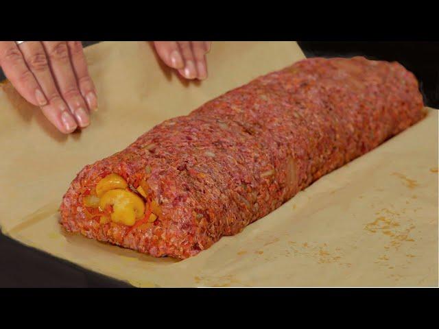 The tastiest meatloaf ever! That's the only way I cook it now!