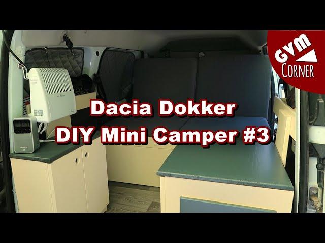 Dacia Dokker DIY Mini Camper (3/3)