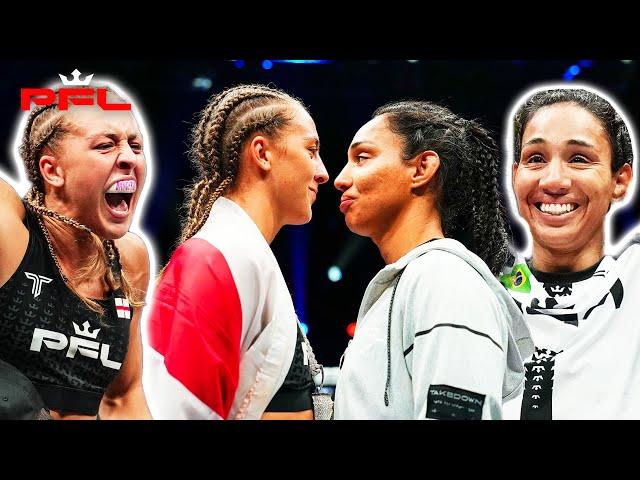 Dakota Ditcheva And Taila Santos Reflect On Their Journeys To 2024 PFL Championship Fight!