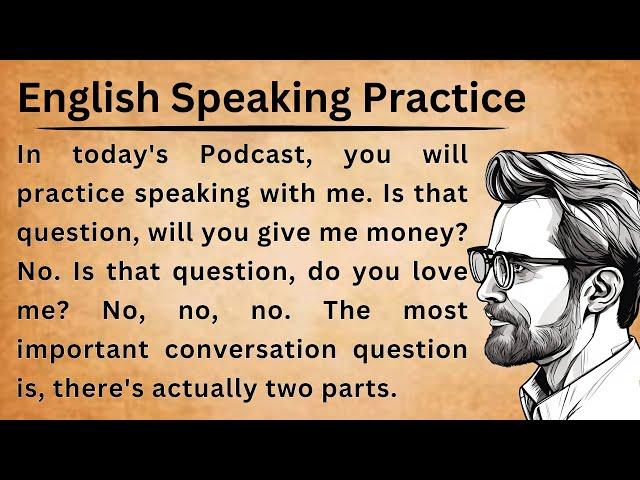 English Speaking Practice || Learn English With Me || Listen and Practice