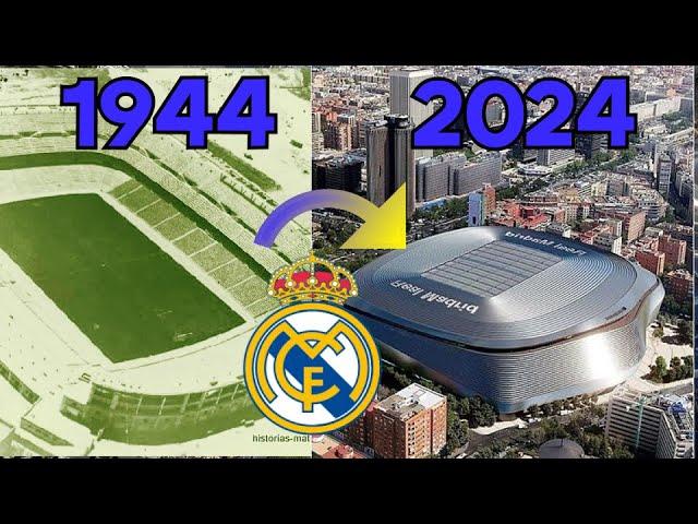 Santiago Bernabeu Through the Years in Pictures