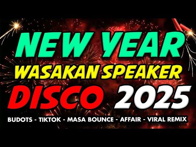 NEW YEAR 2025 DISCO WASAKAN NG SPEAKER - 2025 YEAR END DISCO MIXTAPE