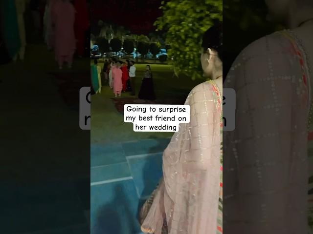 Surprise entry on her wedding ️ UK to India visit  #shorts #surprise #youtubeshorts