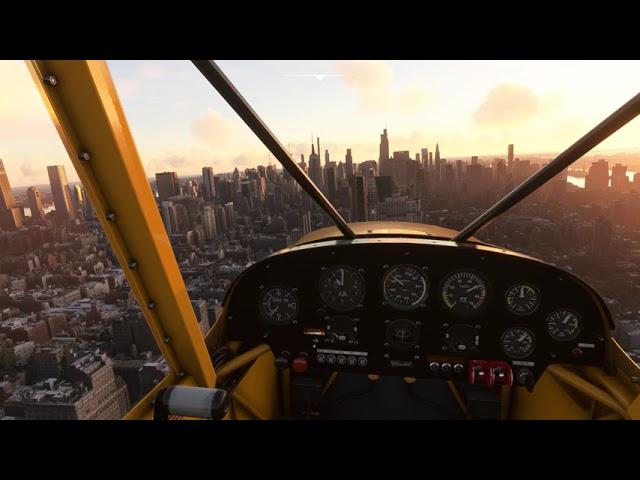 Microsoft Flight Simulator 2020 - New York City Times - Daytime - SamScene 3D scenery upgrade!