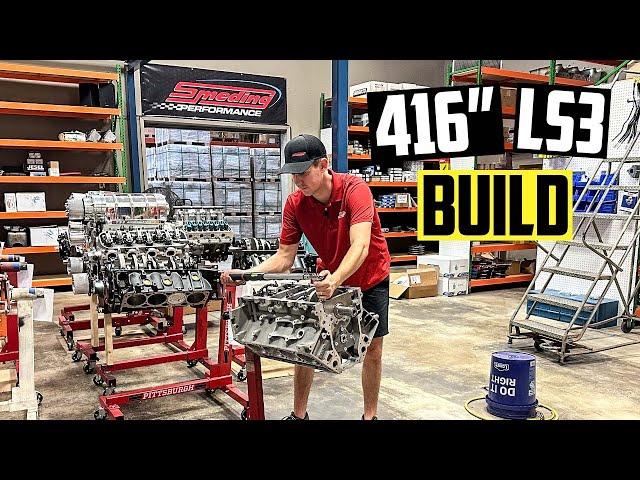 REBUILDING a 6.2 LS3 into a 416" Forged Stroker Engine! (Part 1)