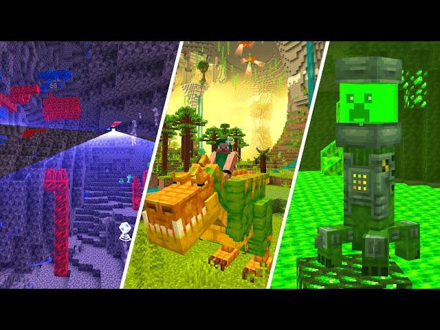 Alex's Caves Mod Fully Showcase (The Best Minecraft Mod of The Month, 1.20.1)!