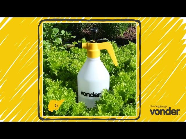 Pulverizador 1,5 litros com Compressão Prévia VONDER