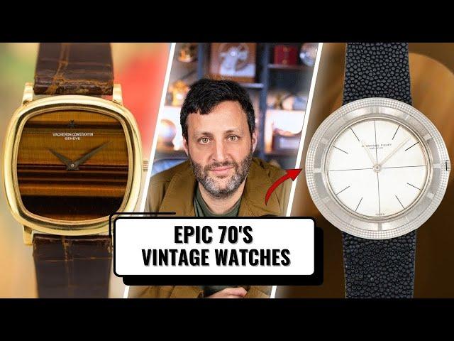 Hunting For The Best 70'S Vintage Watches In NYC