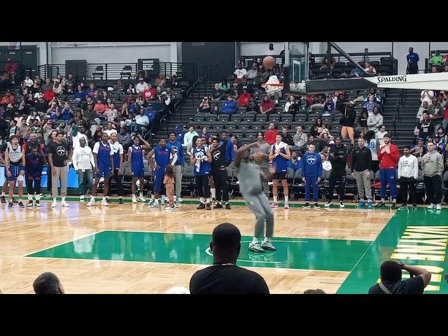 Detroit Pistons Open Practice 2024 Dunk Contest