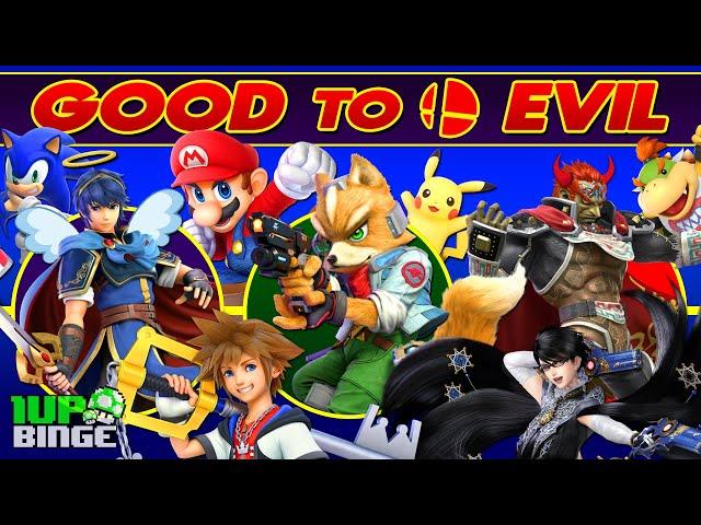 Every SUPER SMASH BROS ULTIMATE Character Ranked: Good to Evil