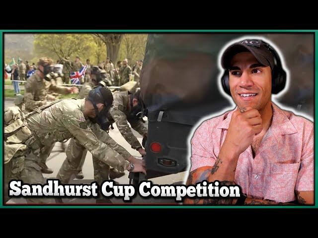 Marine reacts to the Sandhurst Cup Competition