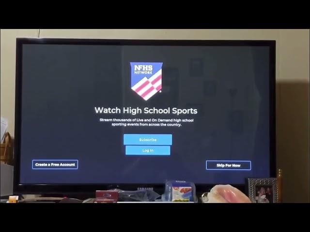 How to watch NFHS via Roku