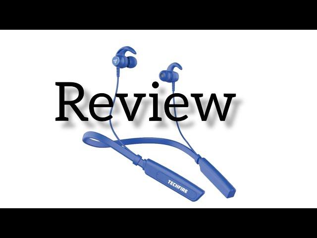 TECHFIRE Neckband Bluetooth headphones unboxing  Flipkart review / unboxing video 