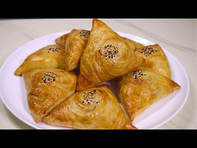 REAL Puff Crispy Uzbek SAMSAObedenye