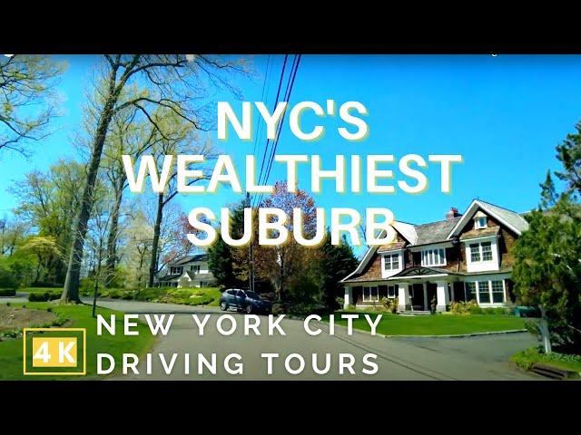 [4K] Driving through NYC's WEALTHIEST suburb | Greenwich, CT