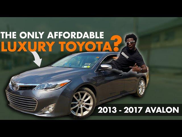 The ONLY affordable Toyota LUXURY CAR is this  AVALON | 2013 - 2017 Toyota Avalon Review