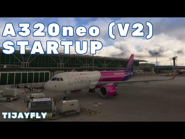 MSFS iniBuilds Airbus A320neo - Cold & Dark Start Tutorial