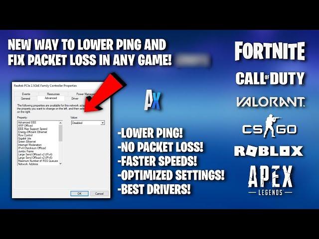 Optimise Your Network Adapter For Higher Speeds & Lower Latency! (UPDATED 2024)