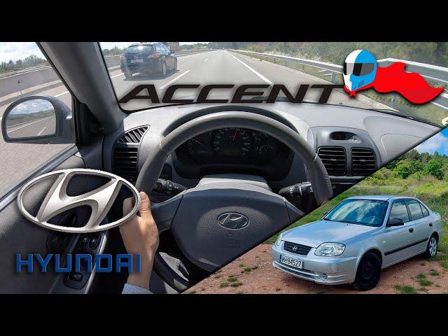 2004 Hyundai Accent 1.3 12v (62kW) POV 4K [Test Drive Hero] #123 ACCELERATION, ELASTICITY & DYNAMIC