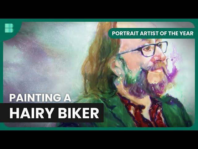 Dave Myers, Rick Wakeman, & Katie Cassoon - Portrait Artist of the Year - S03 EP5 - Art Documentary