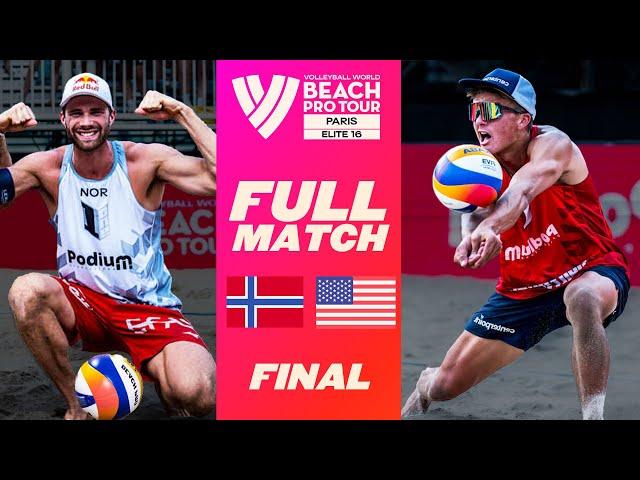 Gold Match - Mol, A./Sørum, C  vs. Partain/Benesh  | Full Match | Beach Pro Tour Montréal 2023