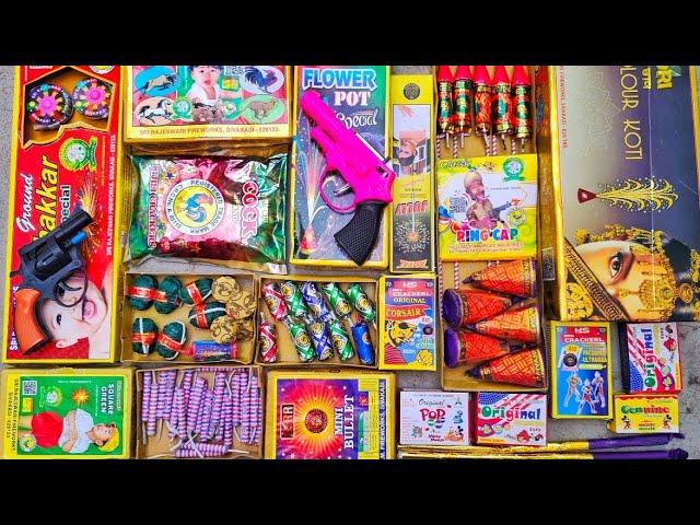 All Types of Diwali Crackers Testing | Different Fireworks Testing 2024 | Cheapest New Unique Stash