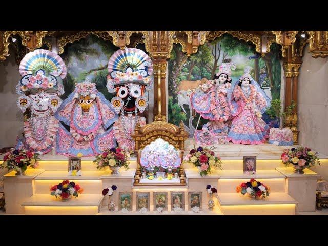 Deity Greetings and Srila Prabhupada Guru Puja - Friday 20th September 2024