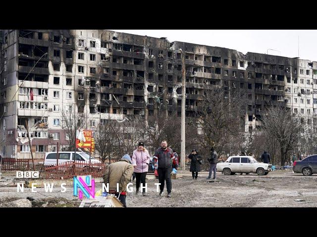 Is Russia about to secure a land bridge between Crimea and Donbas? - BBC Newsnight