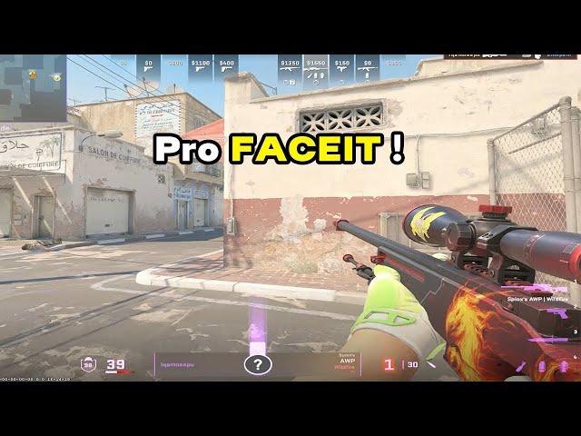 FULLY STACKED PROS !! Zyw0o PLAYS A PRO FACEIT MATCH(DUST2)