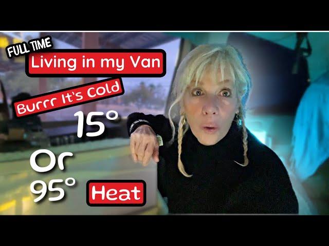 How to Not Die -Living in a Van During Extreme Weather