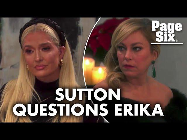 Sutton Stracke and Erika Jayne’s have beef | Page Six Celebrity News