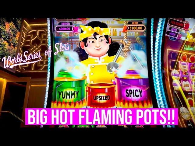 Finding the best Slot Machine in 2024! Big Hot Flaming Pots Slot vs Dancing Drums