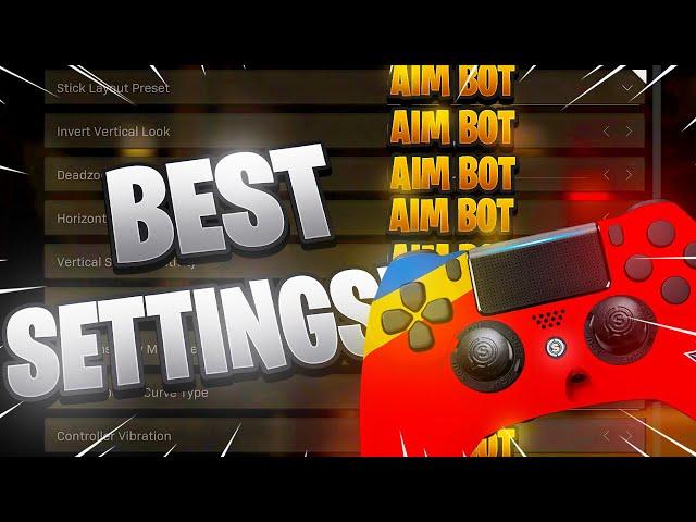 the BEST AIM ASSIST SETTINGS for CONTROLLER in WARZONE SEASON 3! (Best Controller Settings)